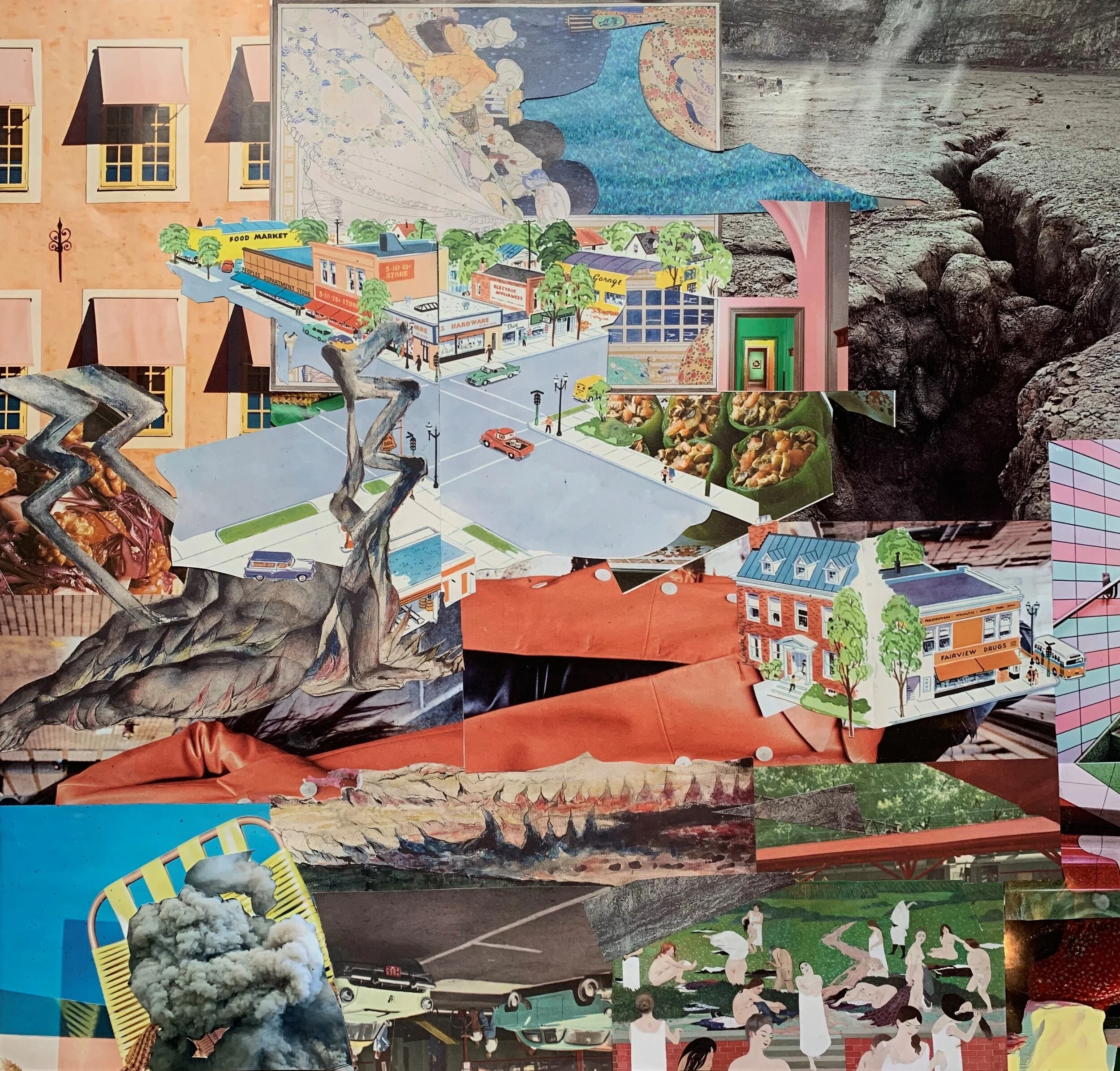 Spread Out 19" x 20 3/4" 2020