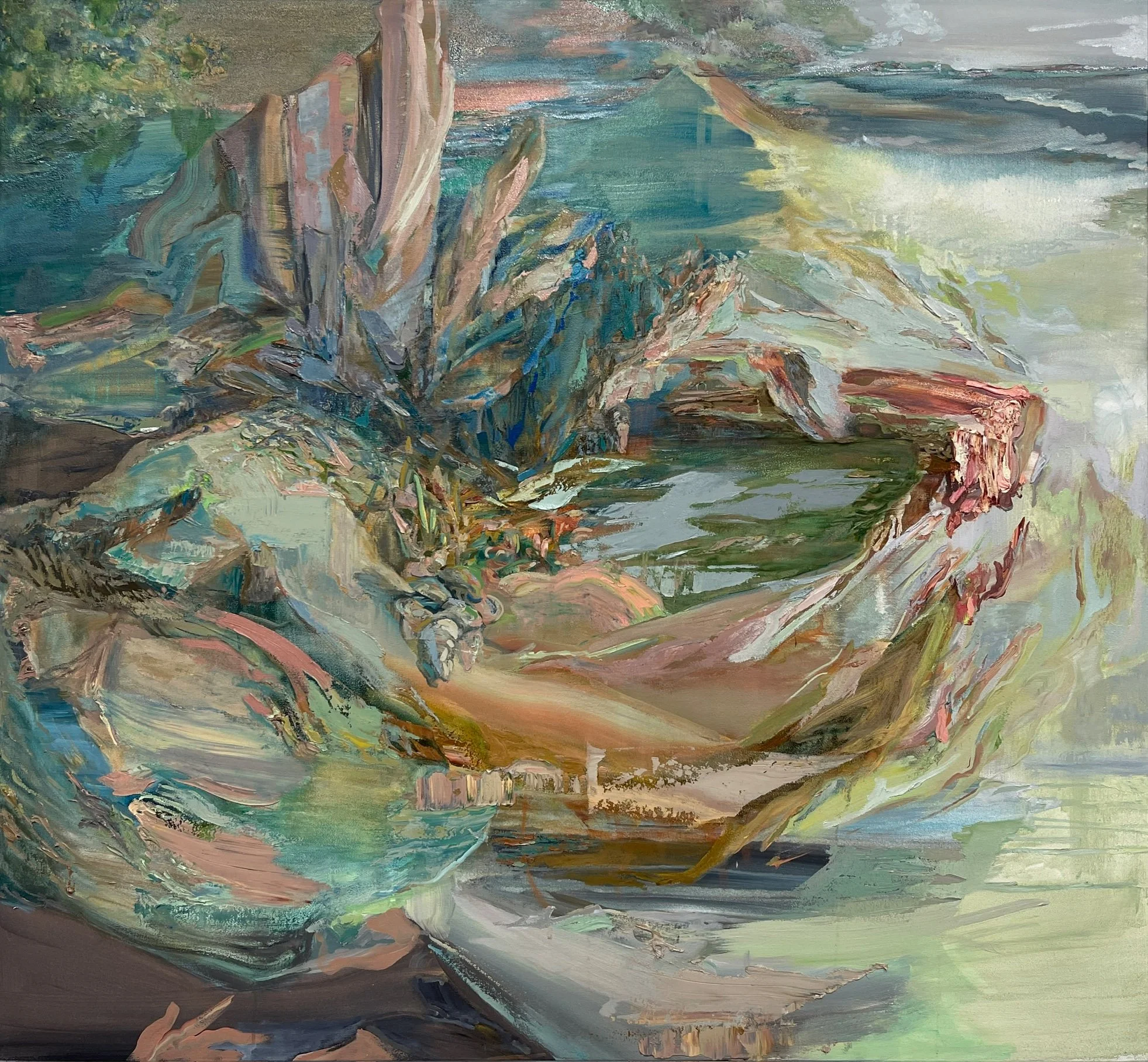 Marble Touch 48” x 52” 2026