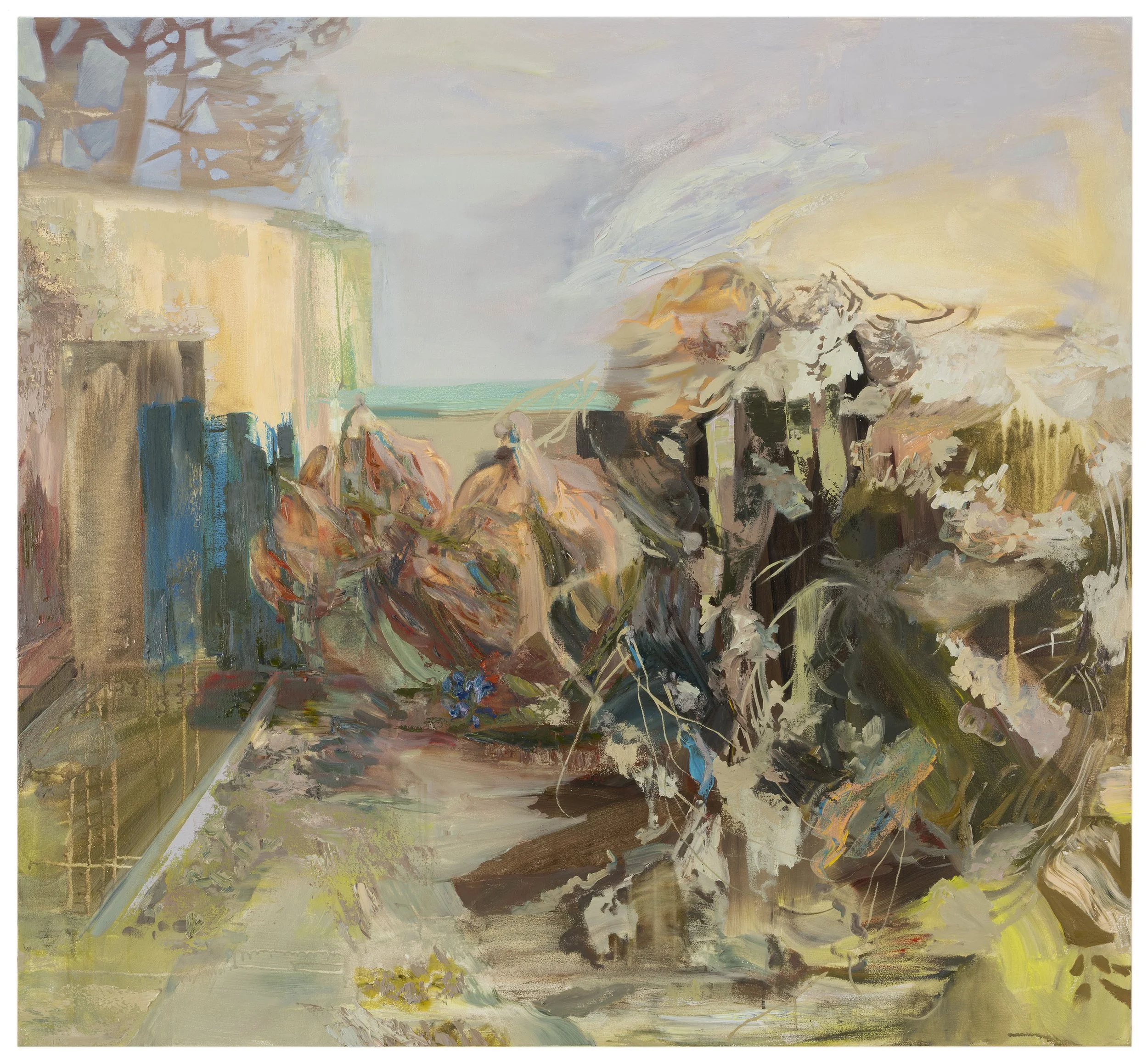 Desert Framework Oil on Canvas 48” x 52” 2026