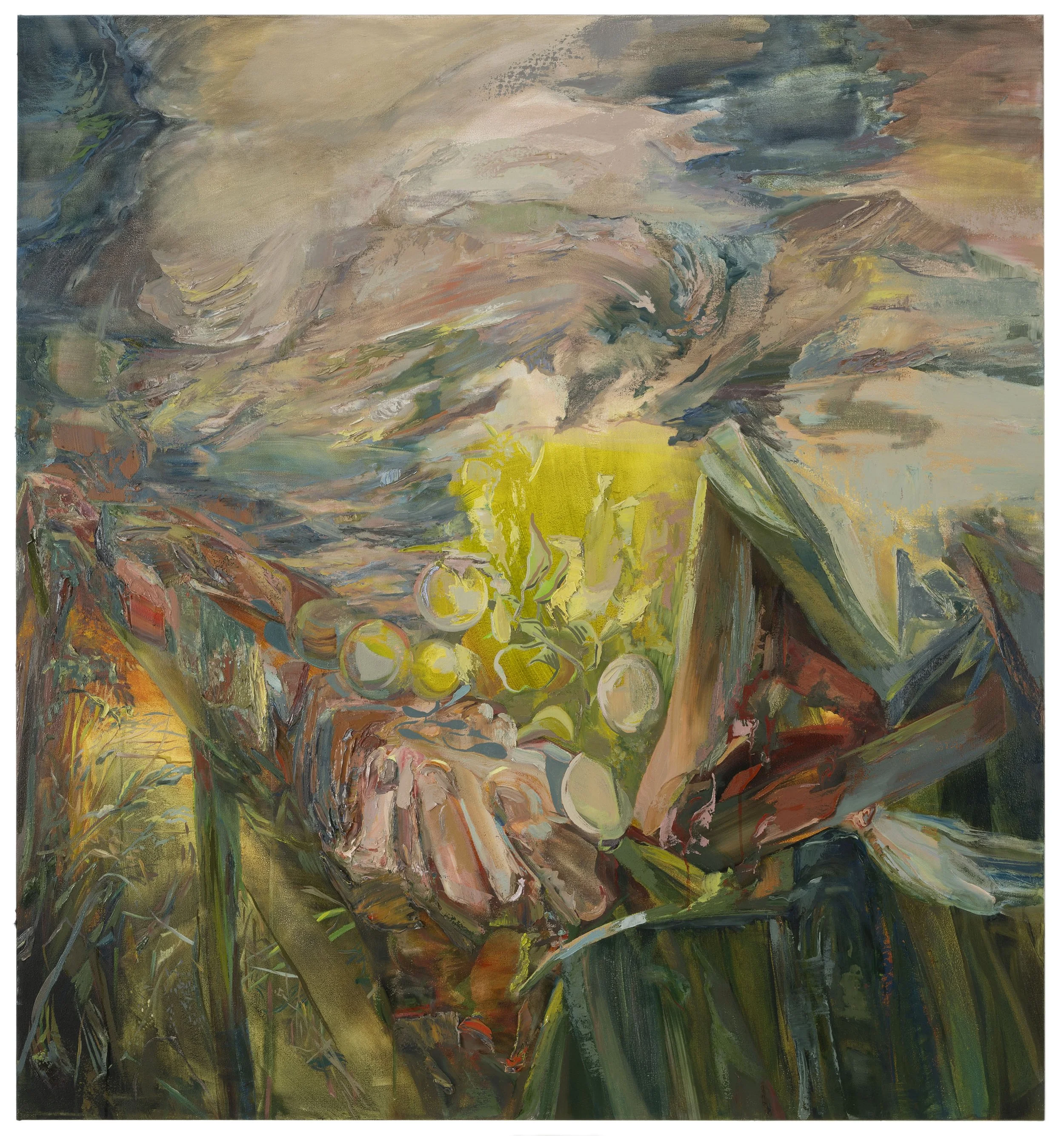 Hold to Change Oil on Canvas 52” x 48” 2026