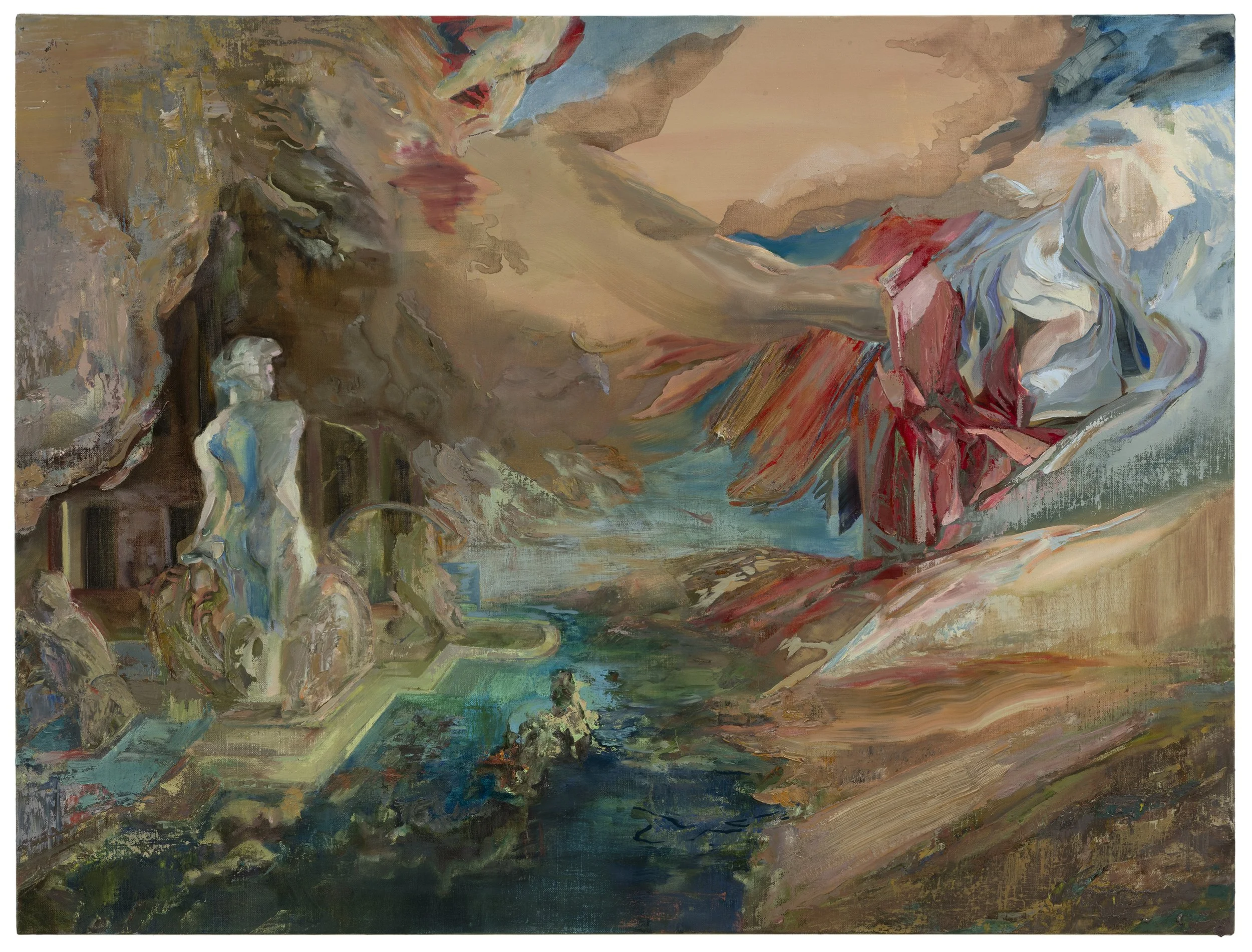 Ideals of Men Oil Paint on Linen 30” x 40” 2026