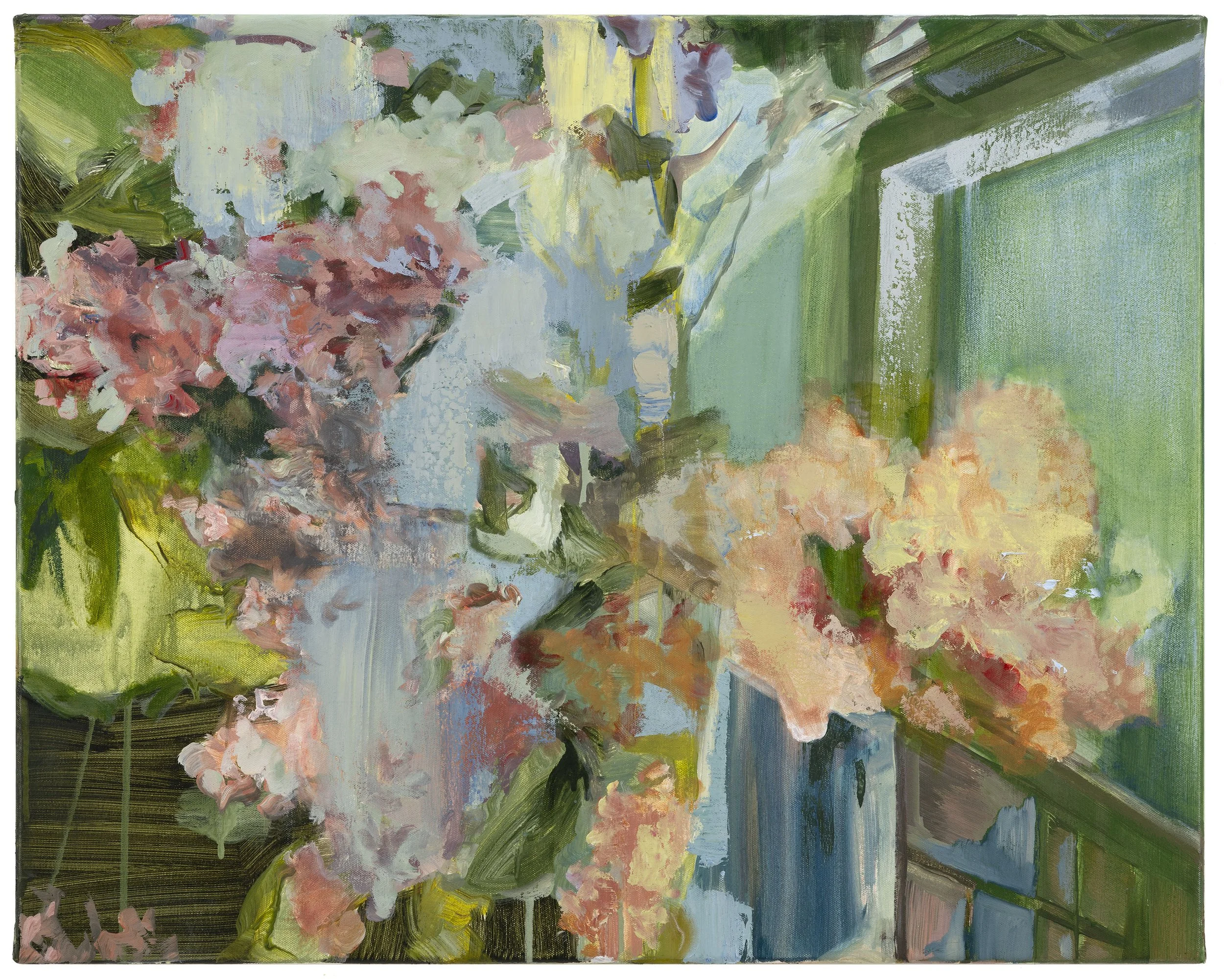 Washed Out Oil Paint on Canvas 24” x 30” 2025