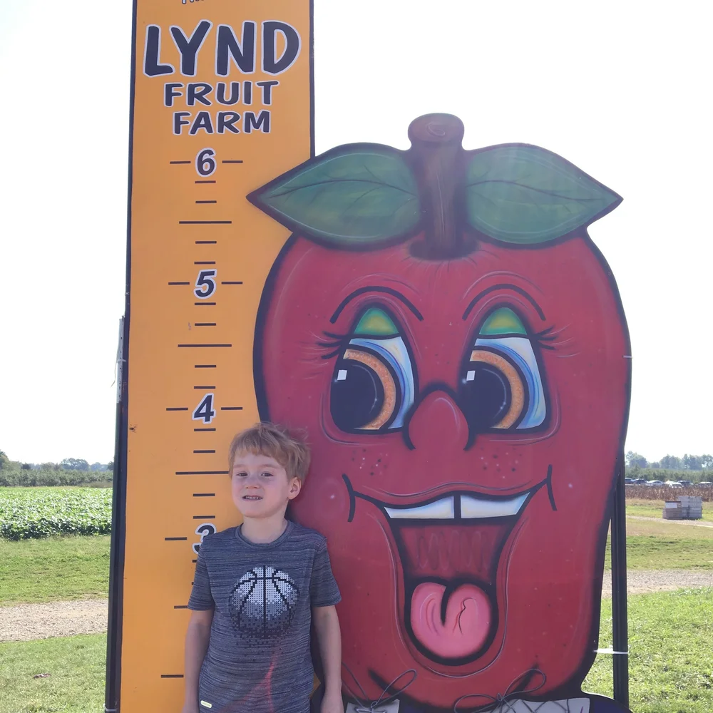 Ivan at Lend Fruit Farm 2017
