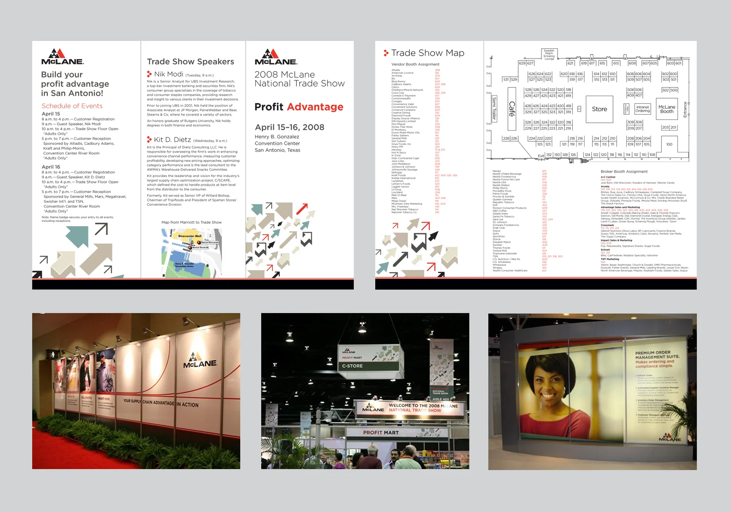  McLane trifold brochure + tradeshow 