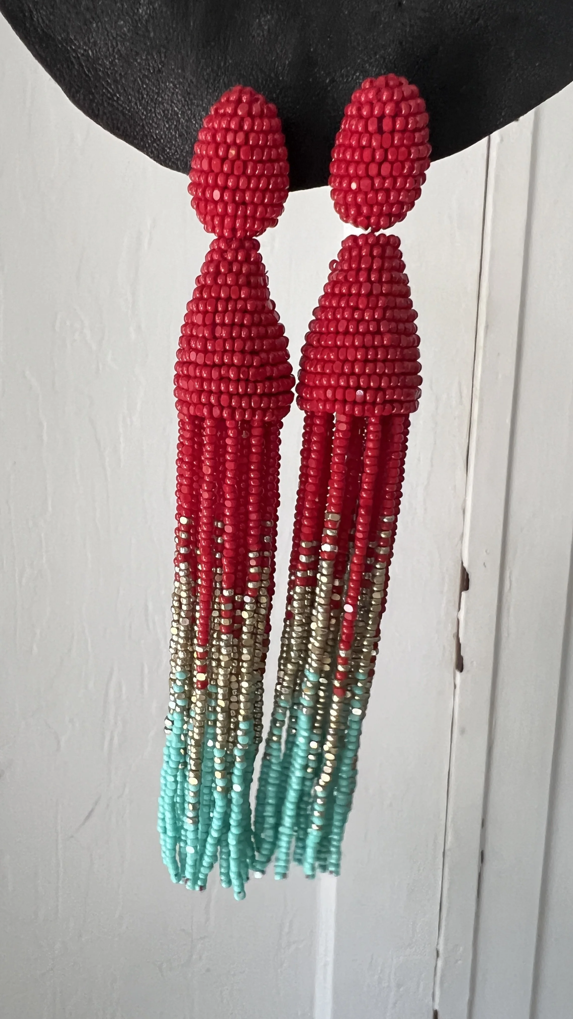 red-turquoise-beaded-oscar-de-la-renta-drop-tassel-earrings-designer.jpg
