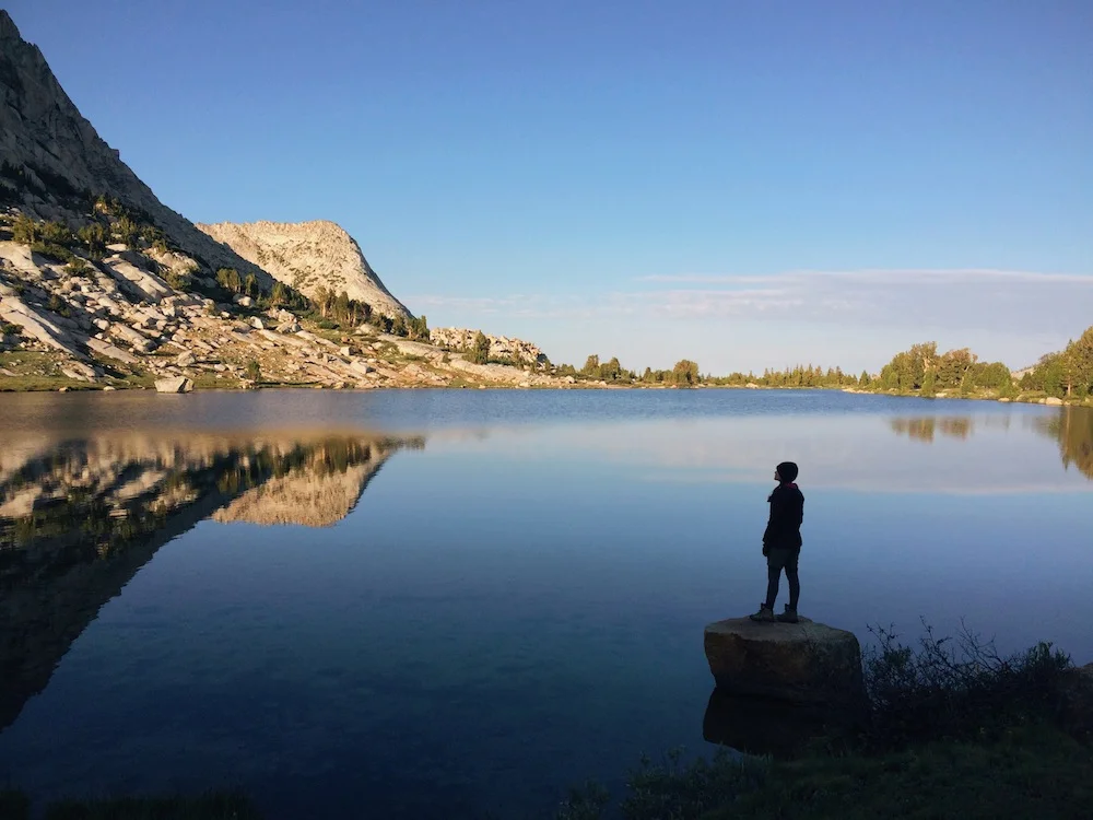  Fletcher Lake -- just a few dozen yards away from Vogelsang backpackers' camp.&nbsp; 