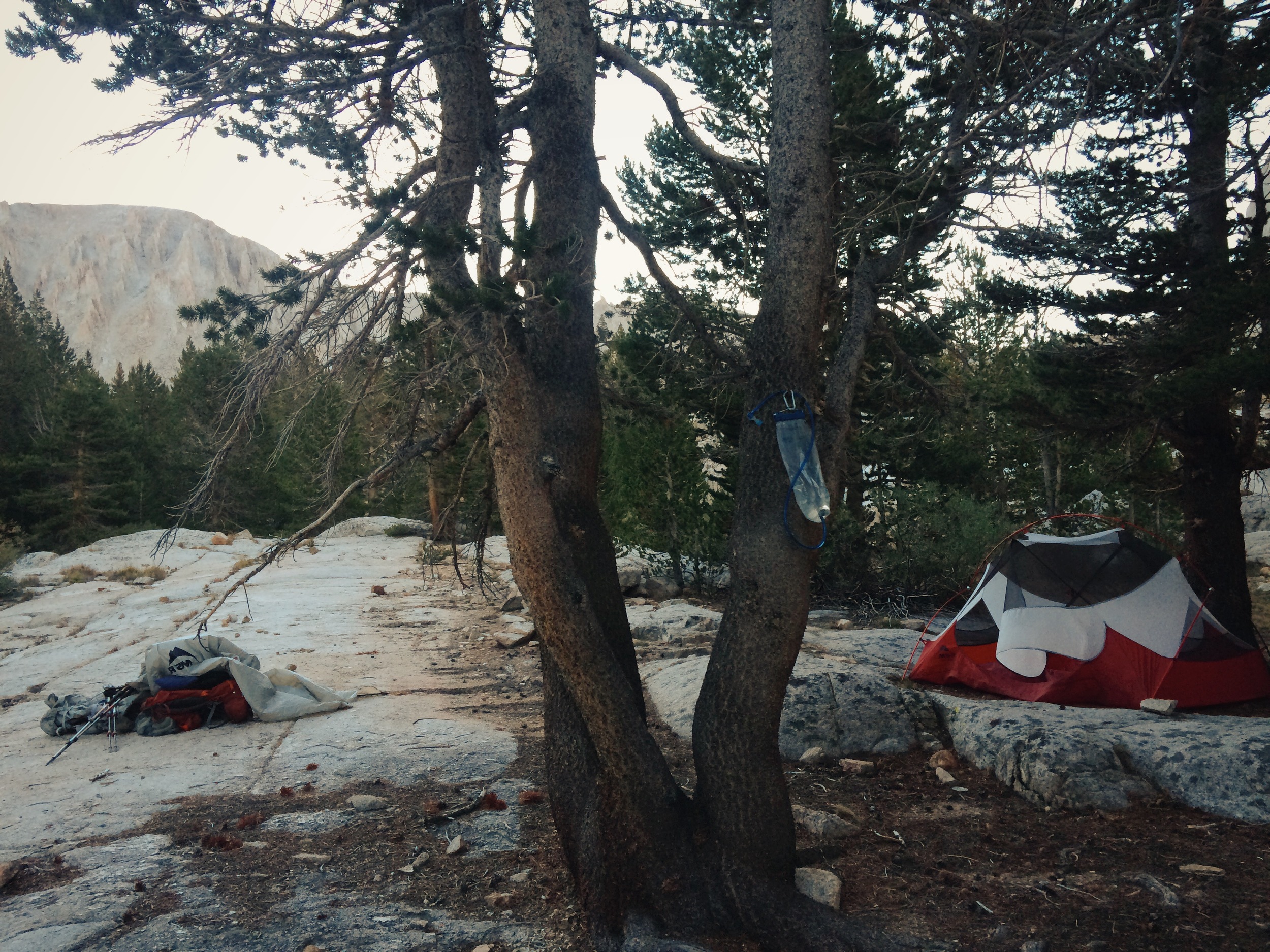  Day 17: camped at Timberline Lake.&nbsp; 