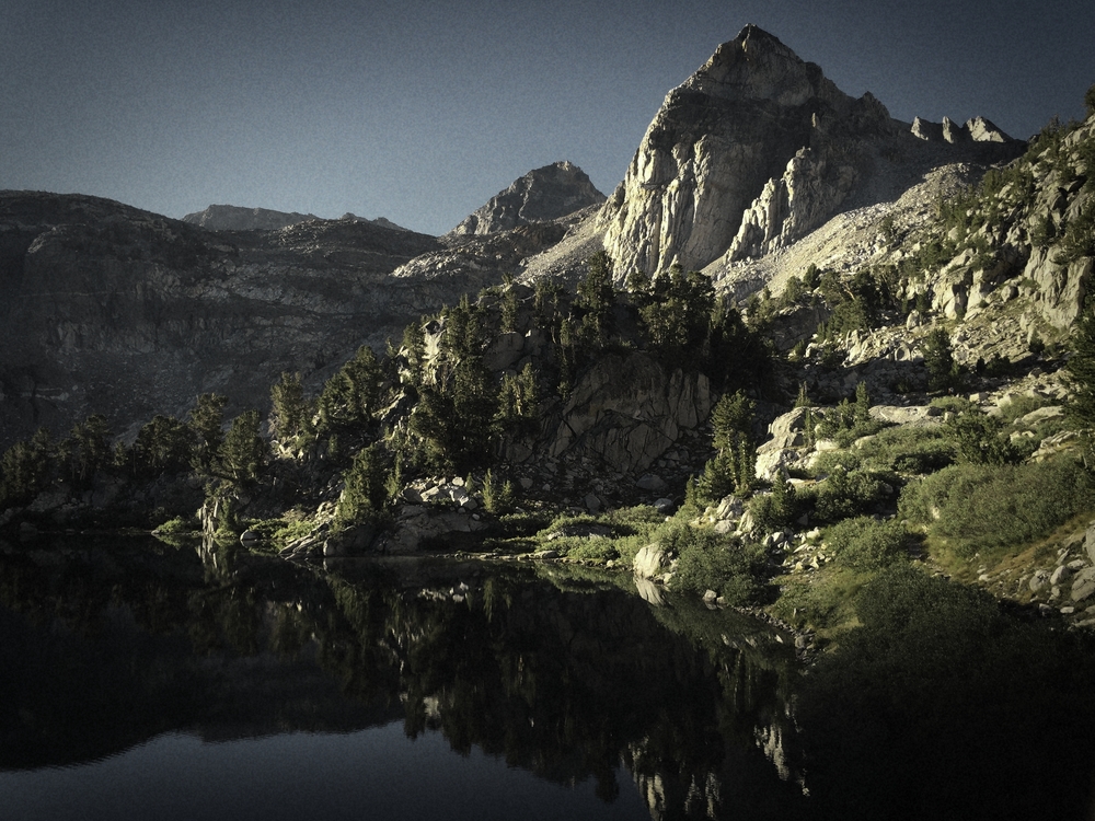 One of the scenic Rae Lakes in Kings Canyon National Park