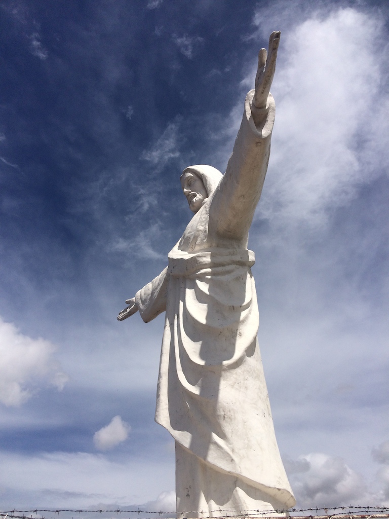 Jesus Blanco watching over Cusco. 
