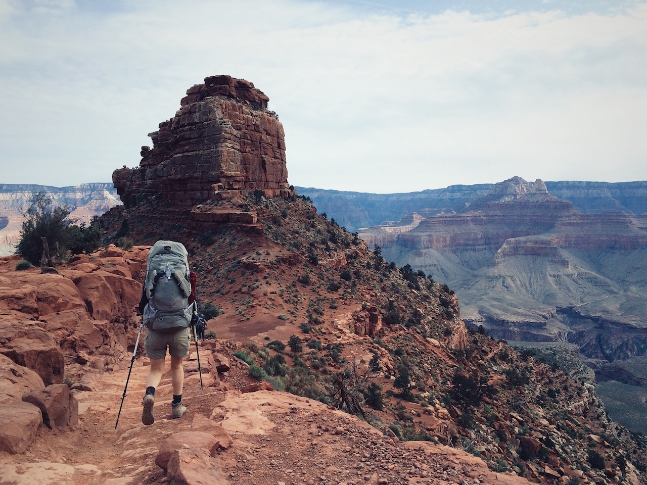  O'Neill Butte along the South Kaibab Trail 