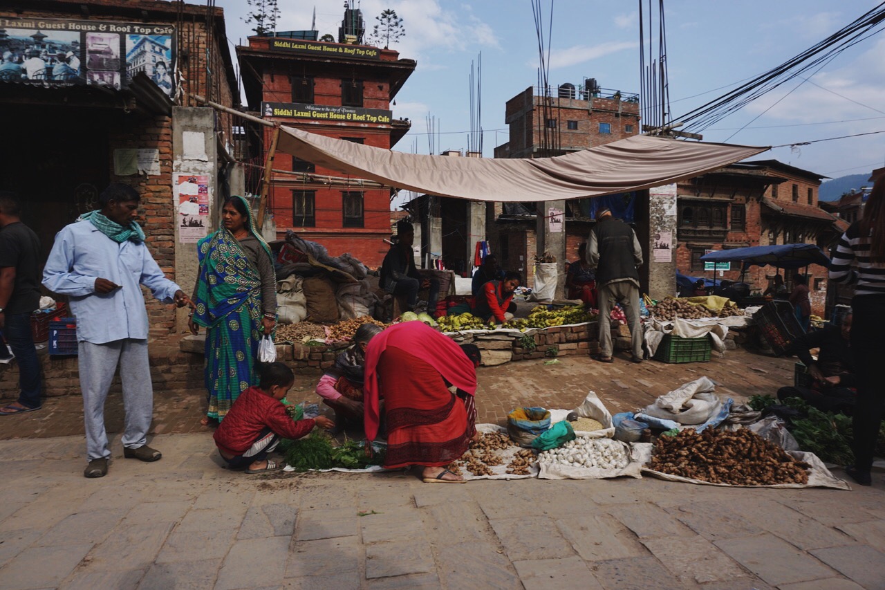  Vendors near Durbar Square 