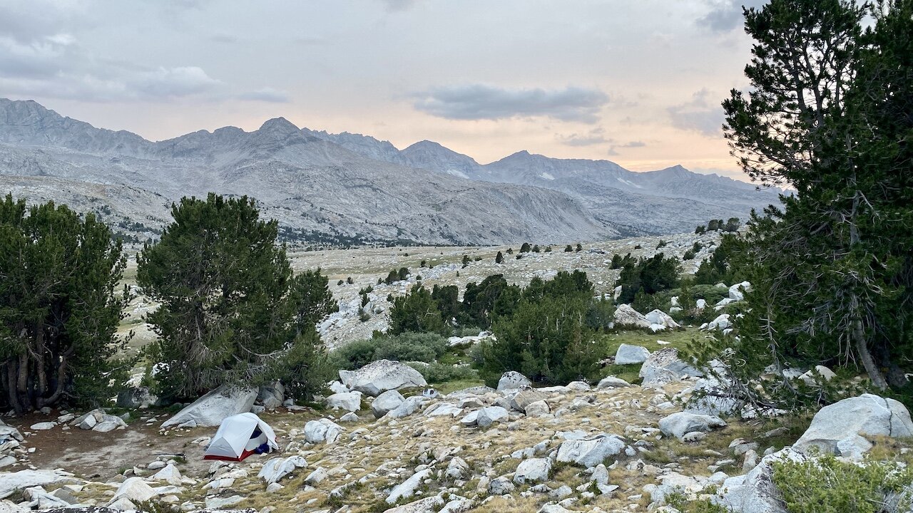  One of our favorite camping spots in the Sierra  