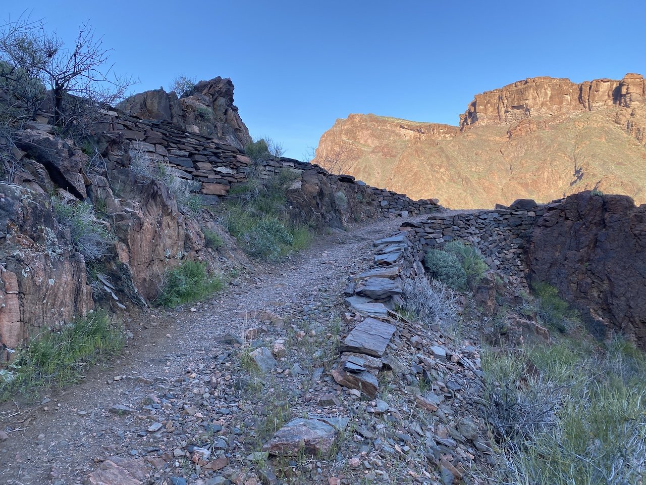 impressive trail-building work at Phantom Overlook