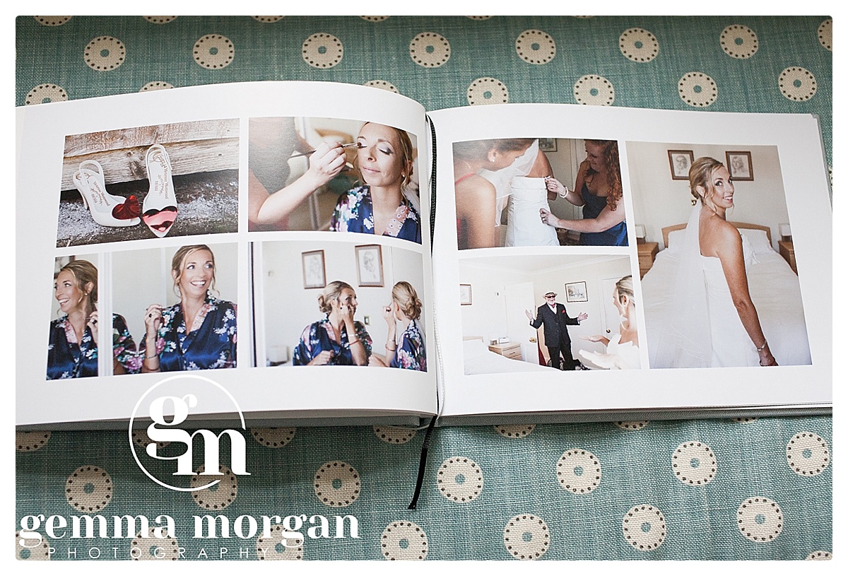 Relaxed wedding photography, Queensberry Albums