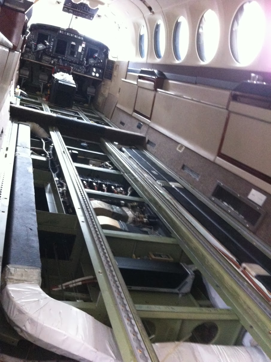 heavy maintenance on King Airs