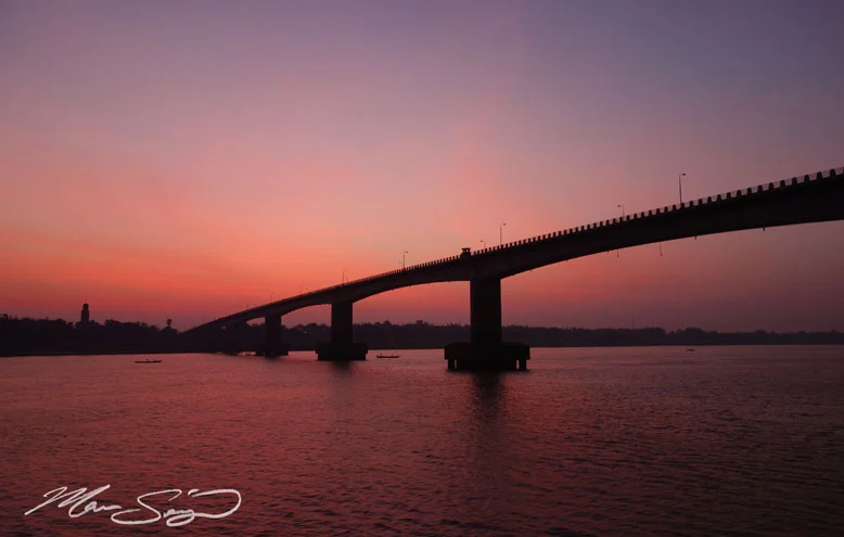 Bridge near Phnom Penh