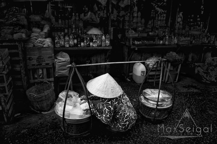Early morning in the market