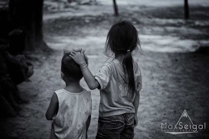 The moment you walk into the local villages you can immediately feel the love the people have for one another, and that goes for young siblings as well. It's an amazing community 