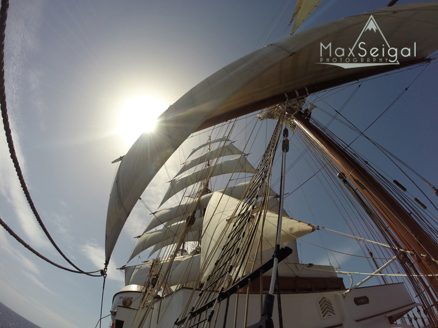 Sea Cloud under sail