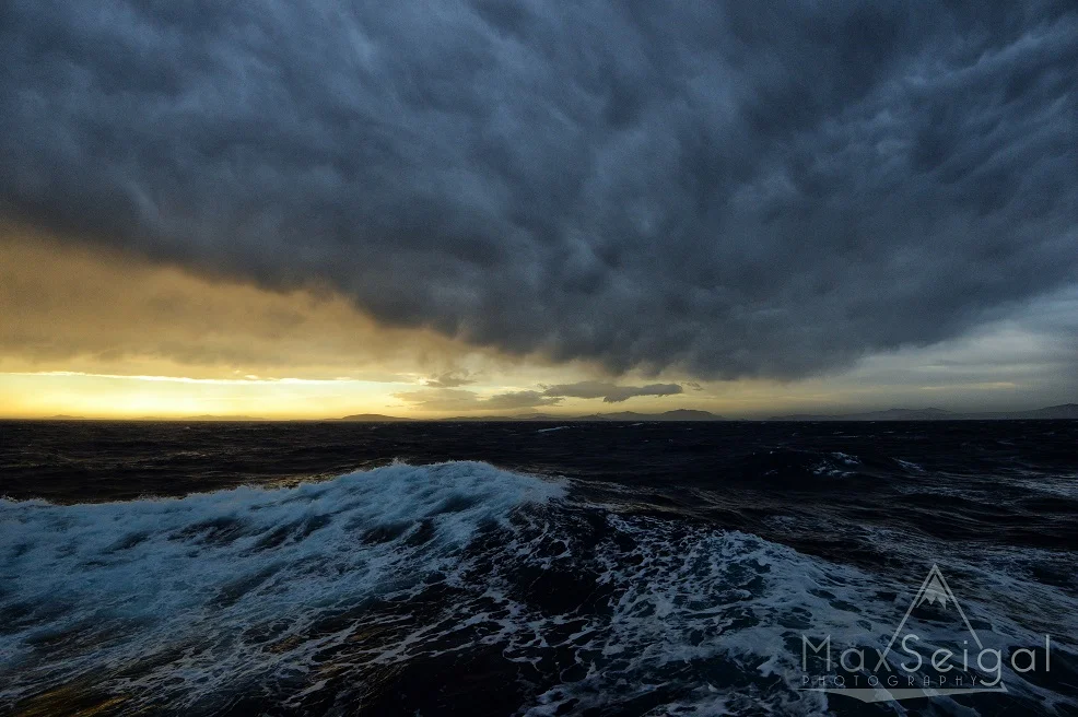 The storm front moving our way