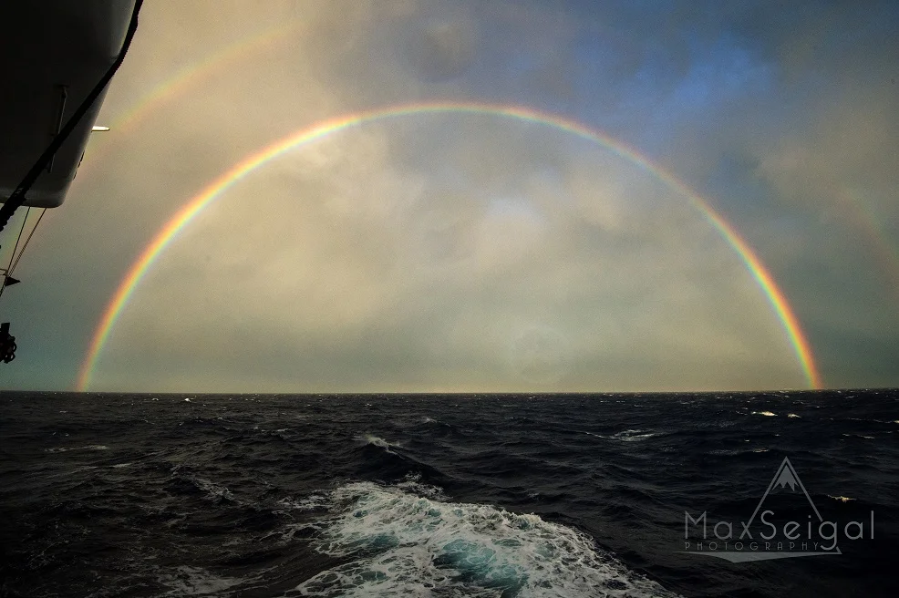 Epic rainbow that followed the storm