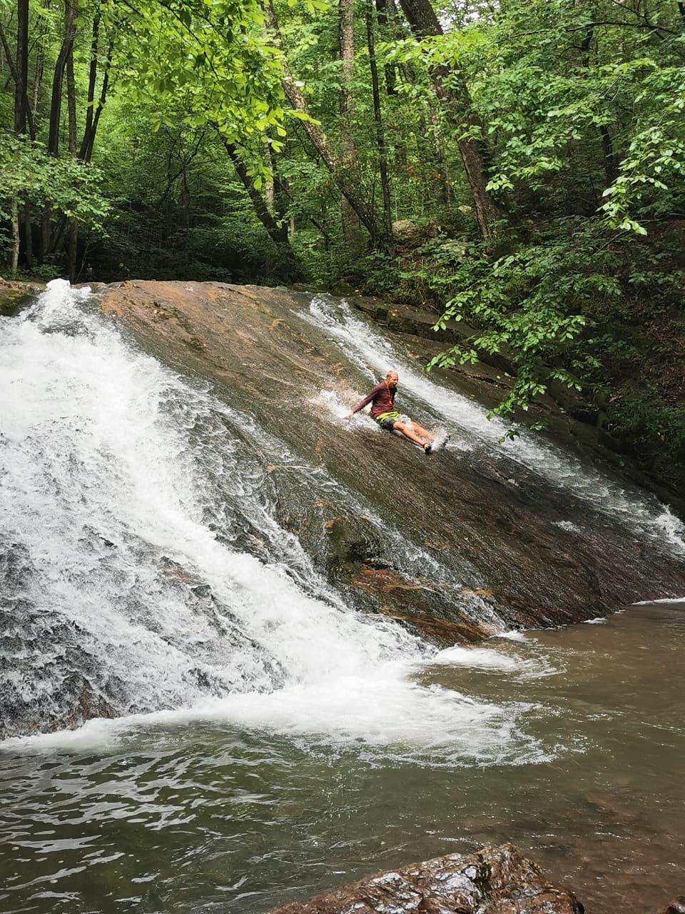Natural Water Slide
