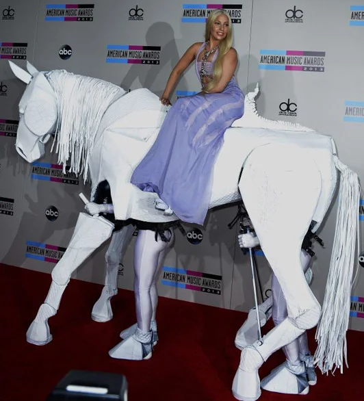 Lady Gaga at the American Music Awards 2013. Photo: Reuters
