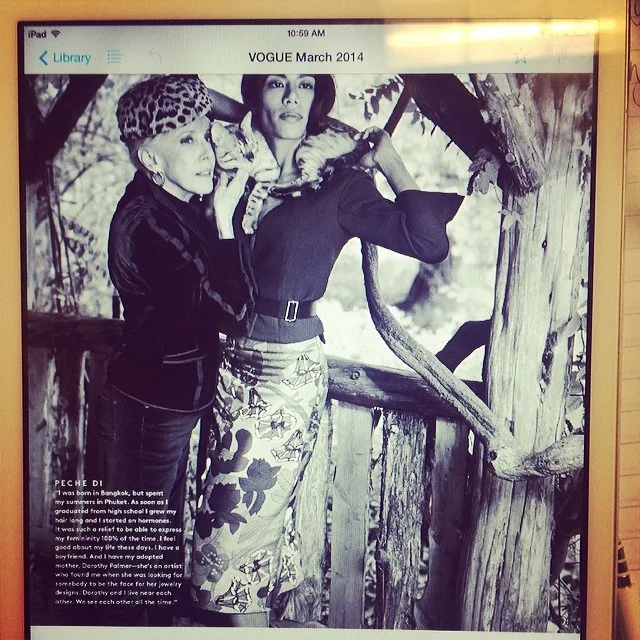 VOGUE magazine...VOGUE Digital Version from my mini iPad