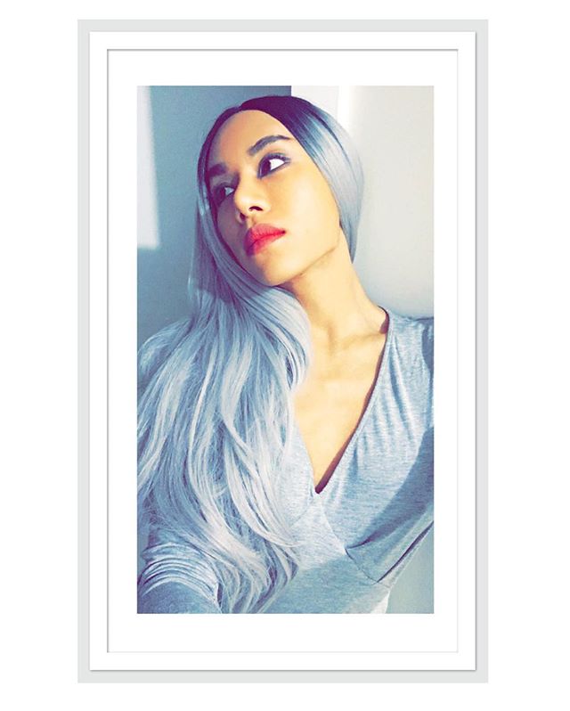 freezing!? 🌬☄❄️ #icyqueen #greyhair #freezing #transviolet #transTV #transTV #transmodelsNYC #transisbeautiful