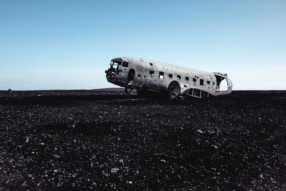 Plane Wreck, Iceland
