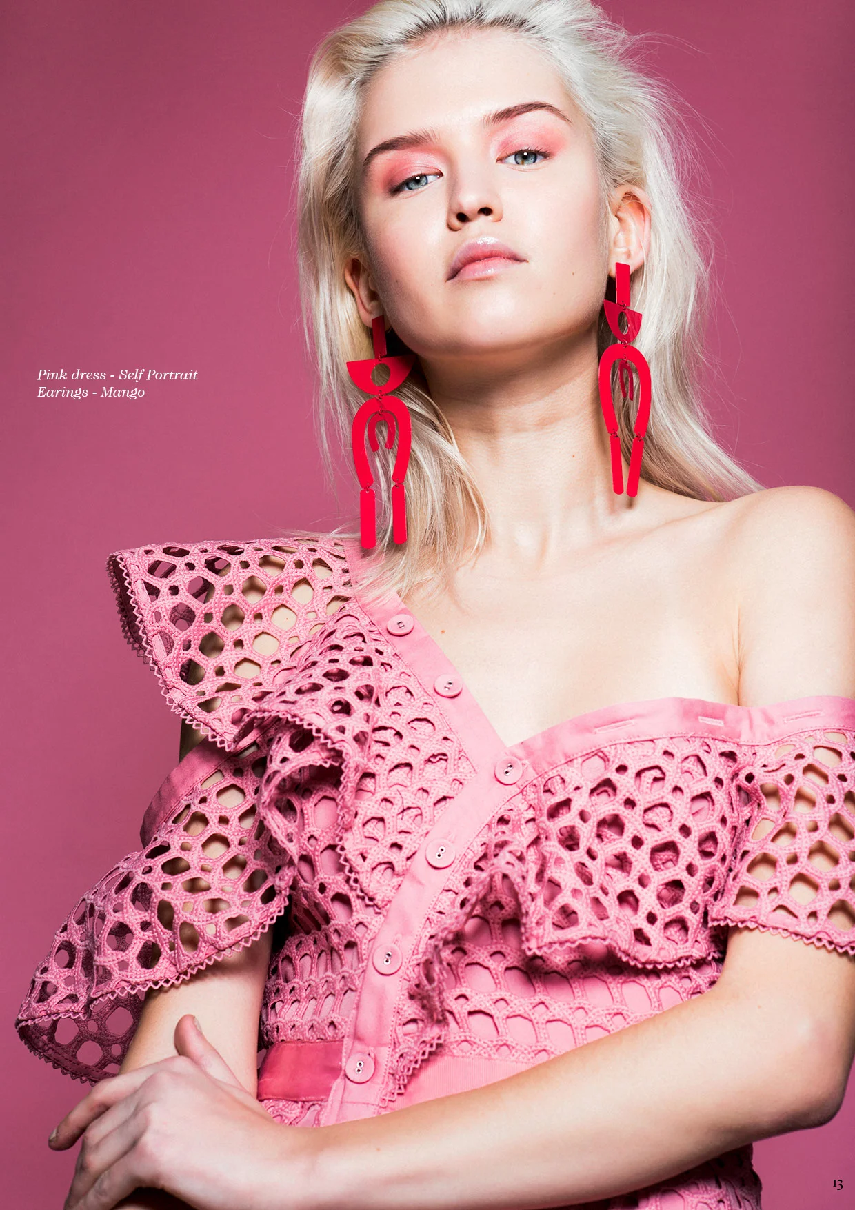 Shocking Pink Fashion Editorial