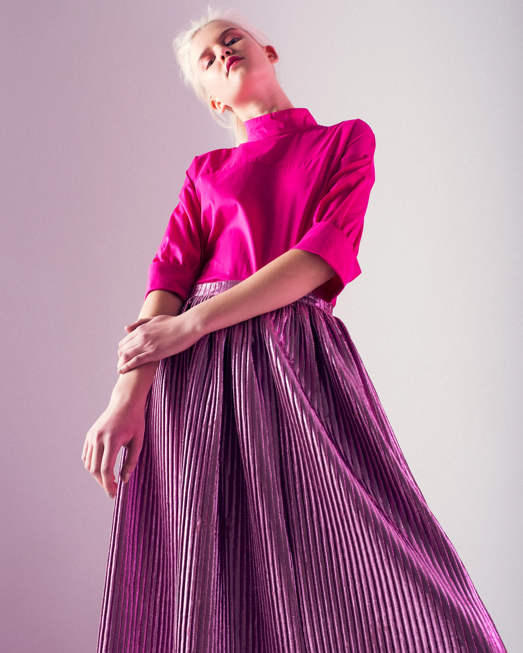 Shocking Pink Fashion Editorial