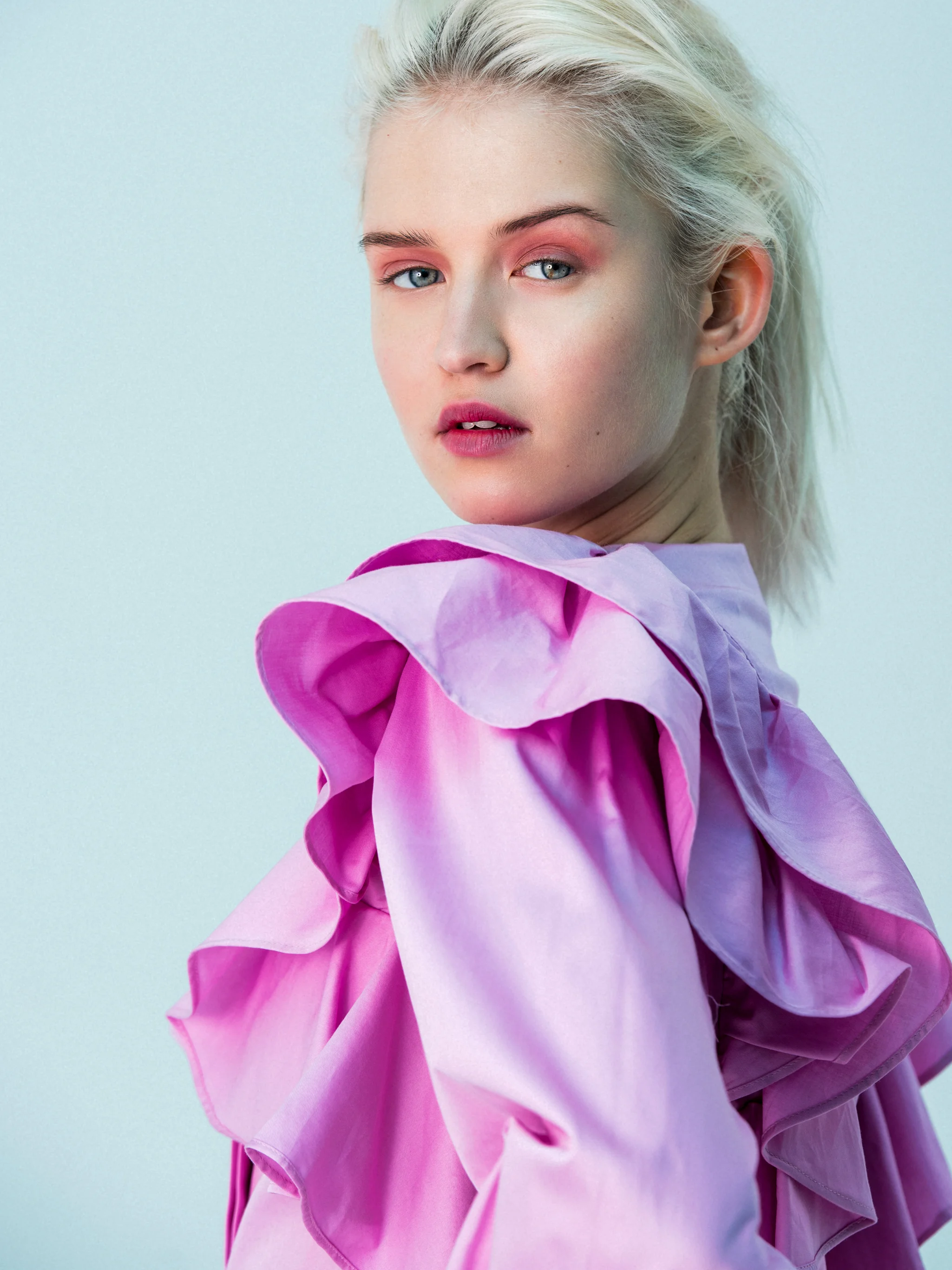 Shocking Pink Fashion Editorial