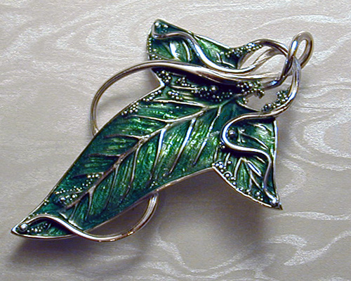 Rastløs quagga Udvalg Custom made, Lord of the Rings, Leaf Pin. — Metamorphosis Jewelry