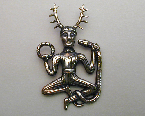 Cernunnos (Cernenus) pendant.