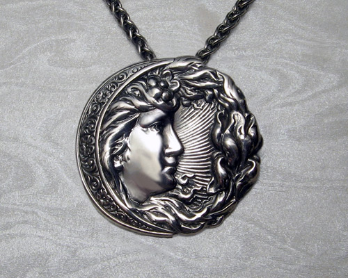 Moon Goddess pendant.