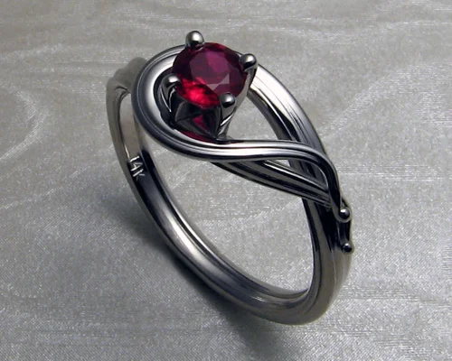 Ruby Engagement Ring.