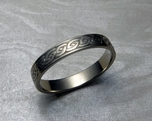 Derwydd Celtic Band in Sterling Silver