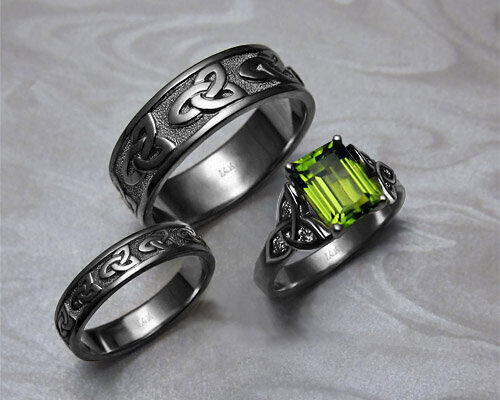 celtic-trinity-knot-wedding-ring-set