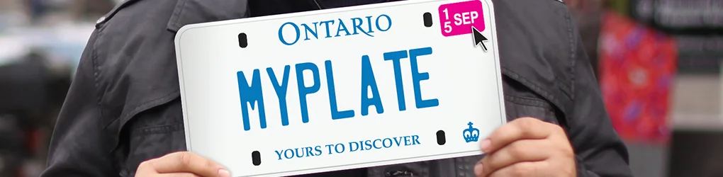 Ontario License Plate Renewal - Kitchener Ontario