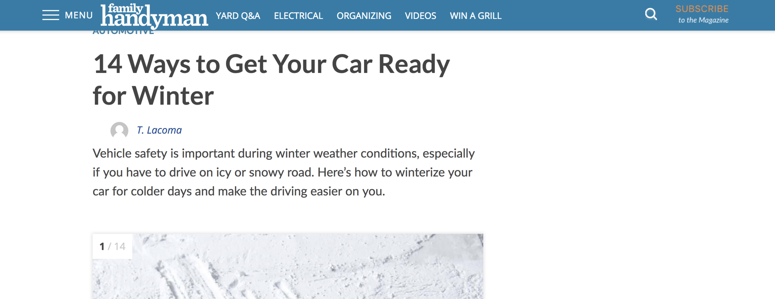 Screenshot of familyhandyman.com