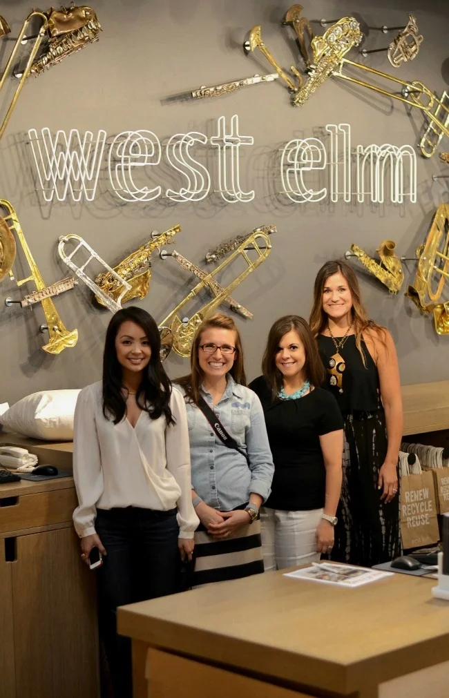 From left to right: Juley, Emily, Aimee, me, and Graham is not pictured.