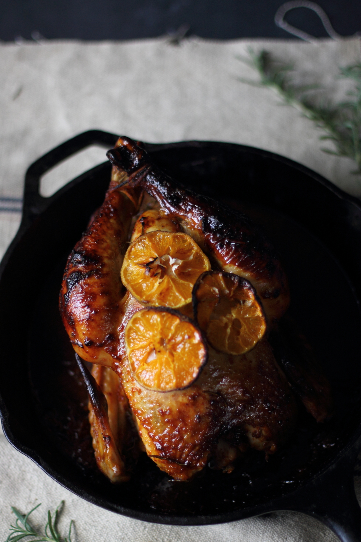 Roasted Chipotle, Satsuma, and Rosemary Chicken: My Diary of Us
