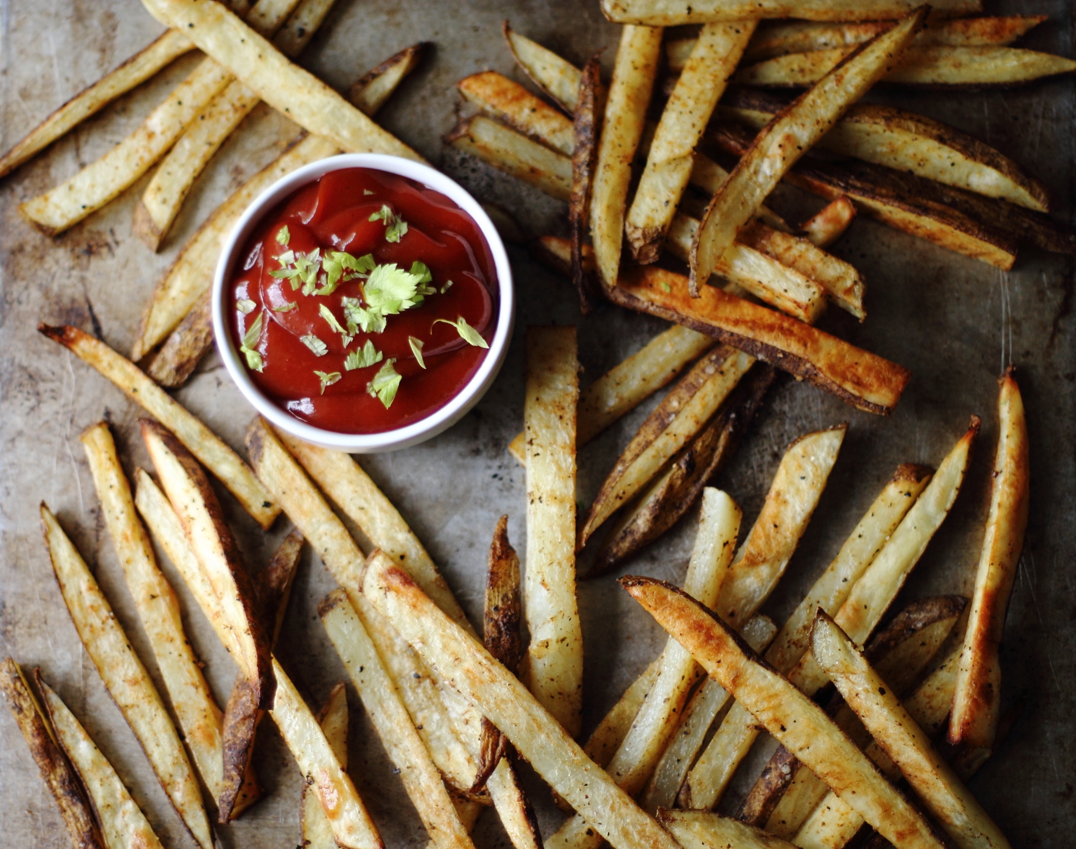 Old Bay Fries with Bloody Mary Ketchup — My Diary of Us