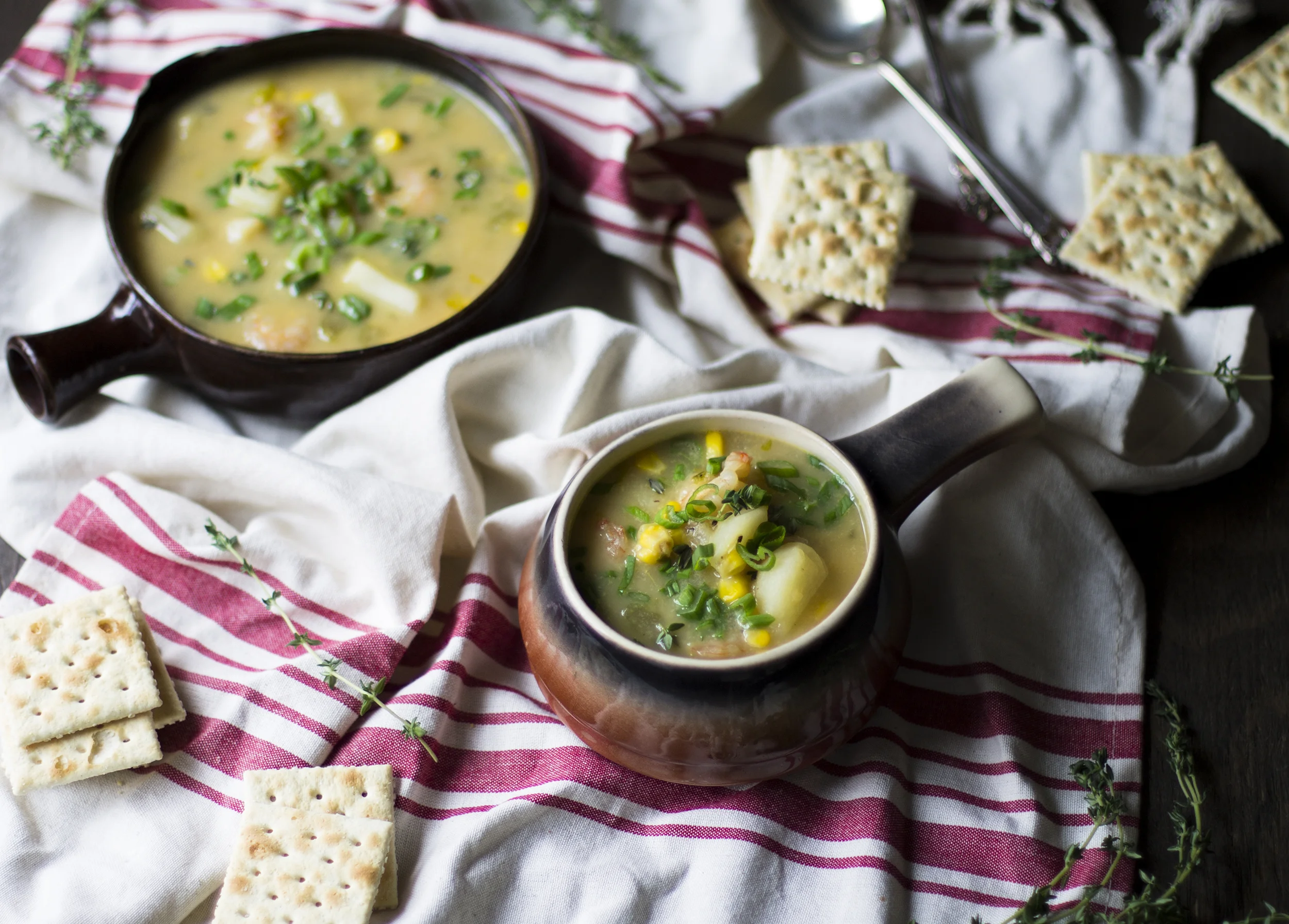 Healthy Shrimp and Corn Chowder