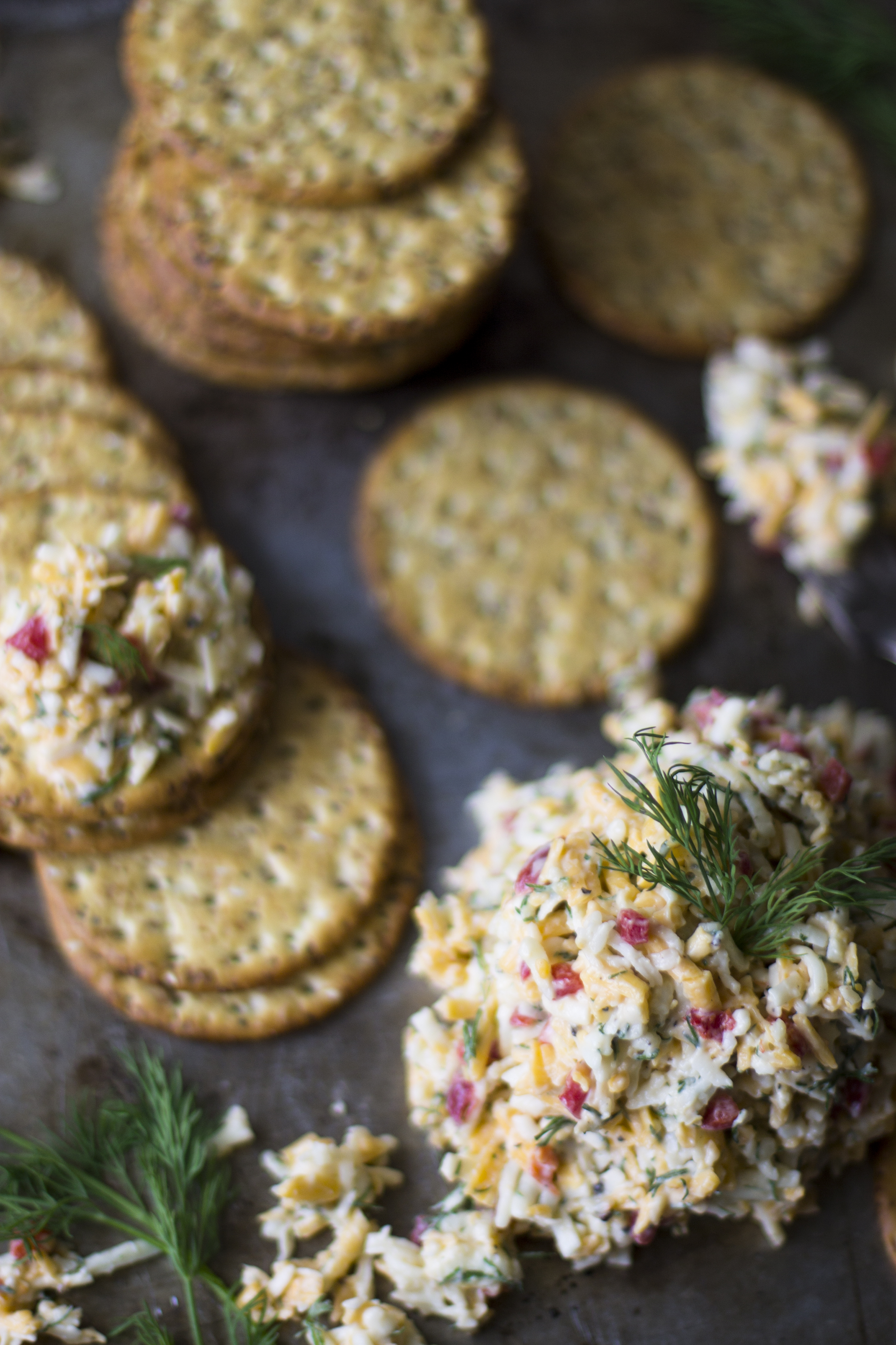 Dill and Garlic Pimento Cheese