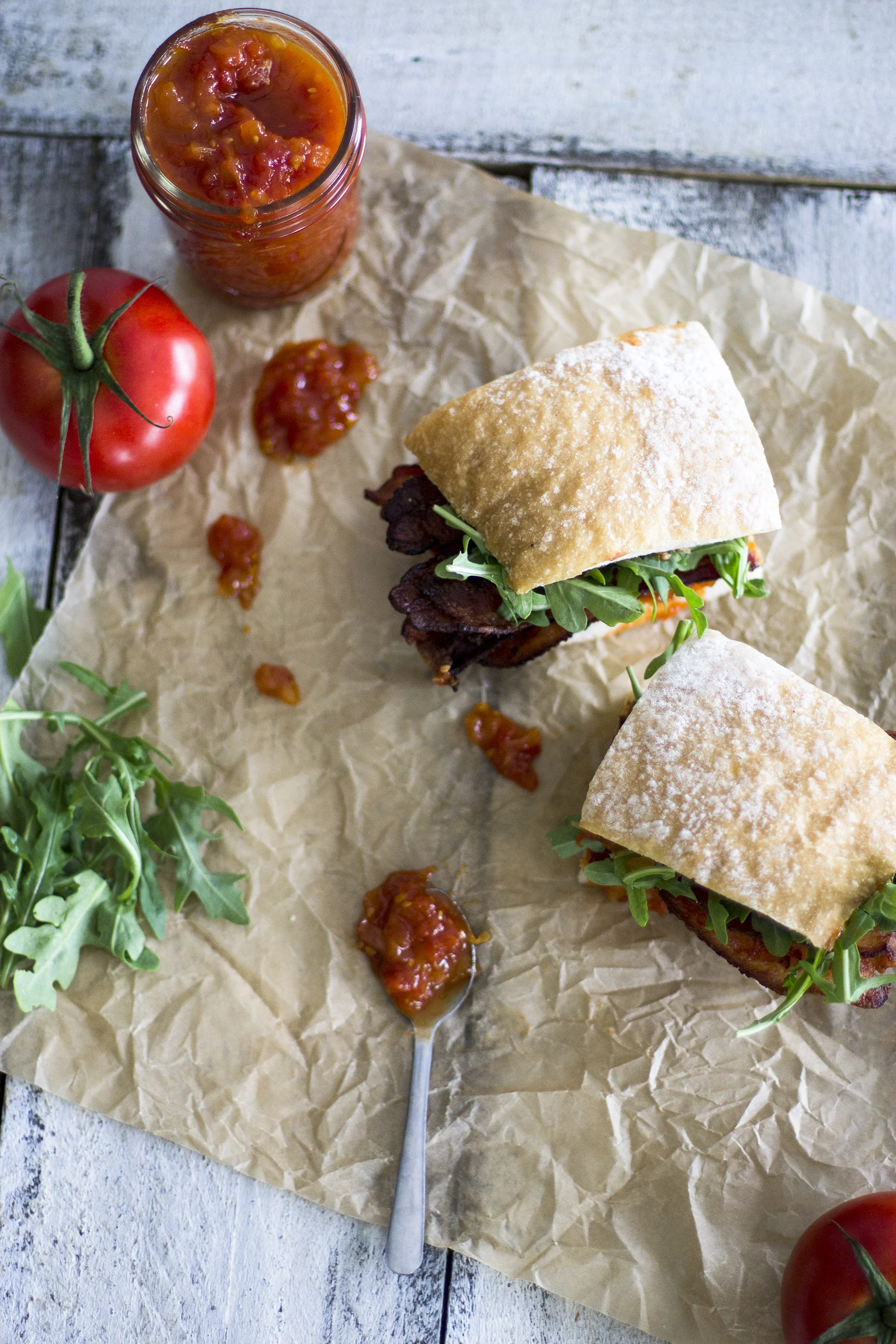 Tomato Jam BLT's