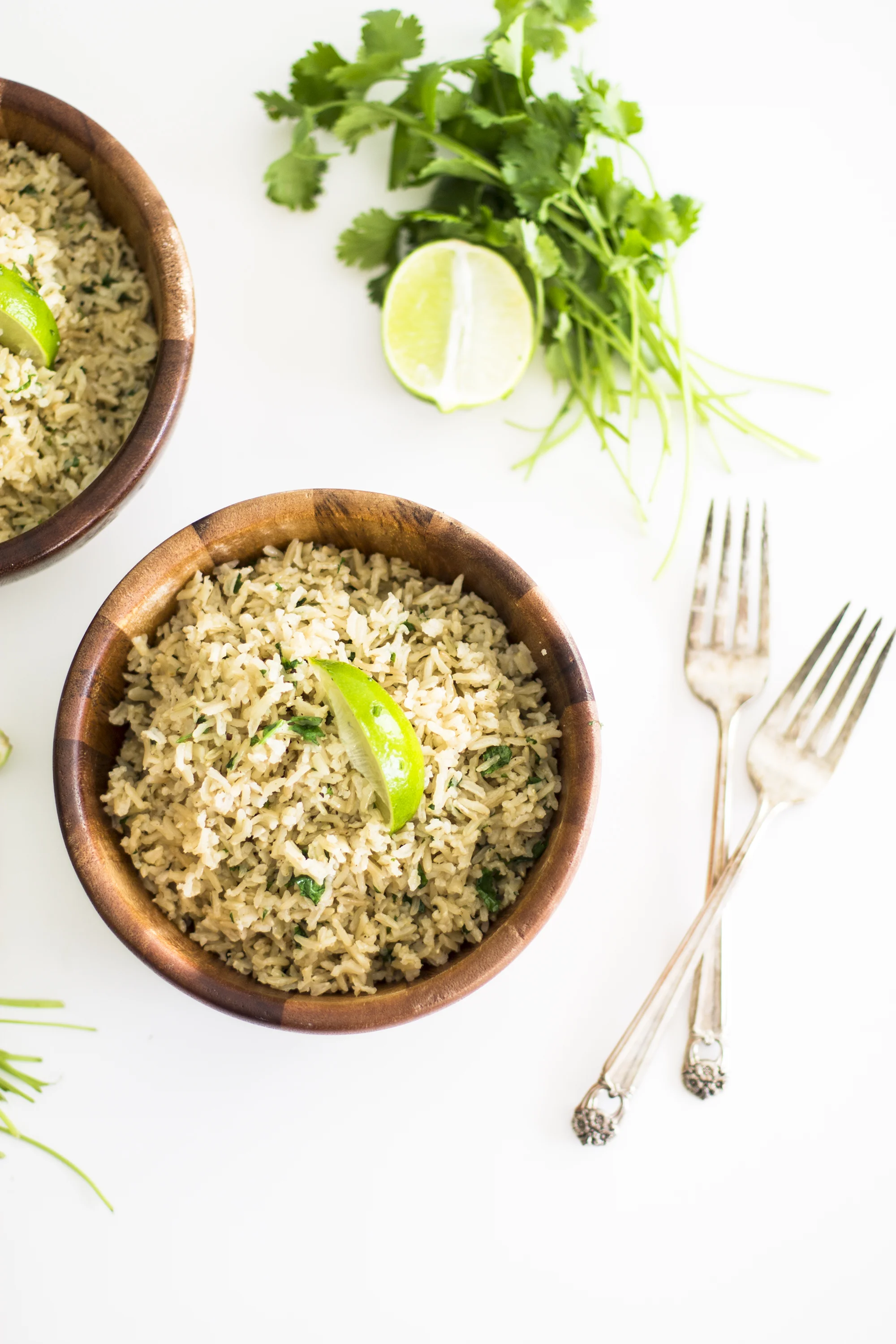 Cilantro and Lime Brown Rice