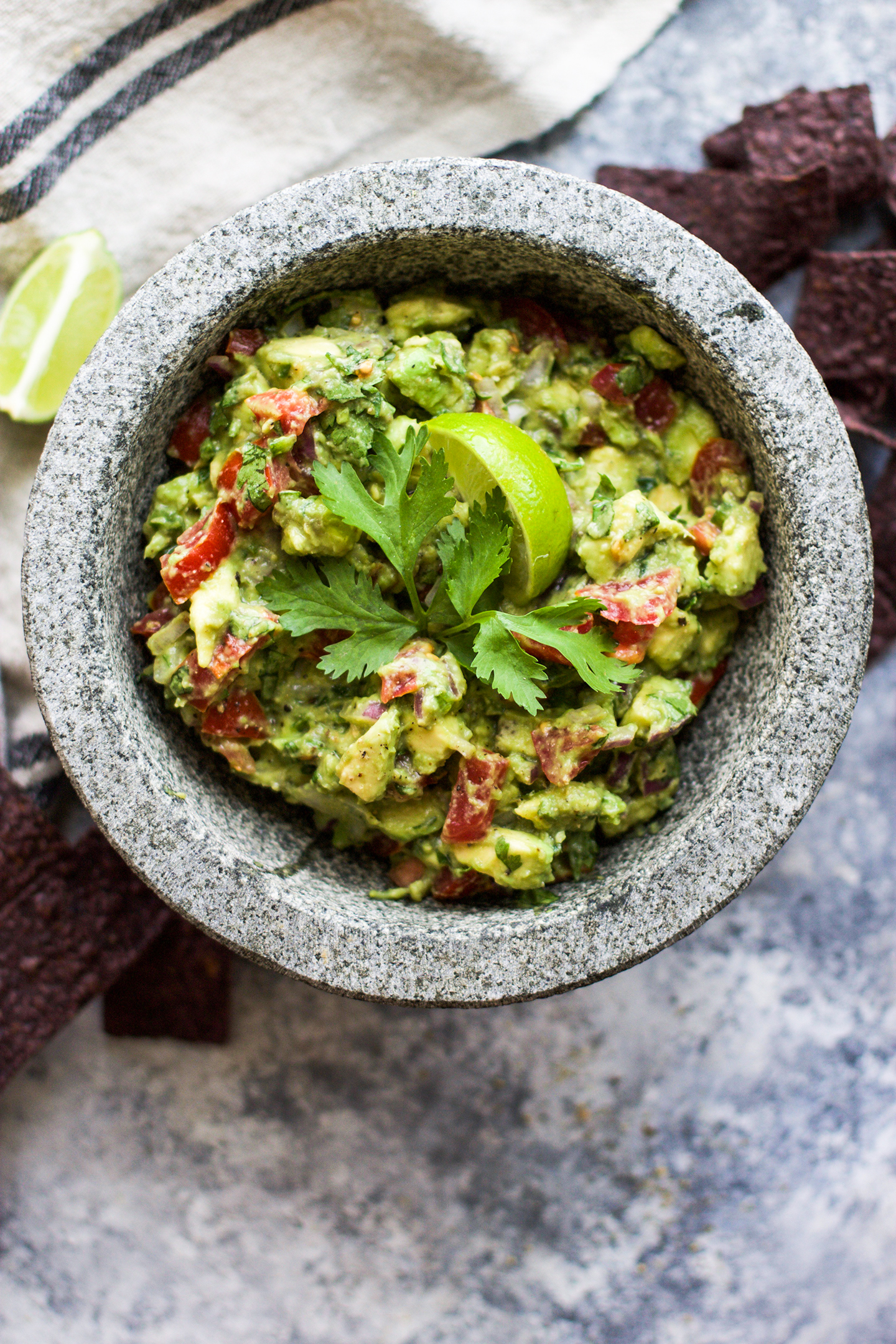 Easy Homemade Guacamole 