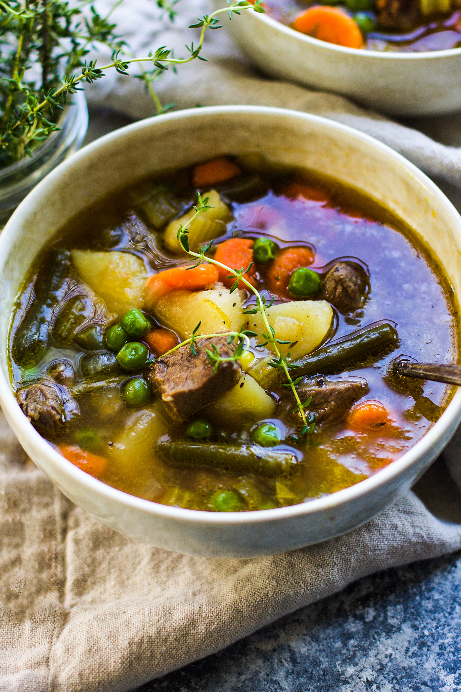 365 Days of Baking & More - Classic Vegetable Beef Soup ❤